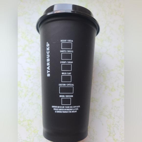 NWOT Starbucks 2021 Reusable Coffee Cup, 16oz - Picture 2 of 5